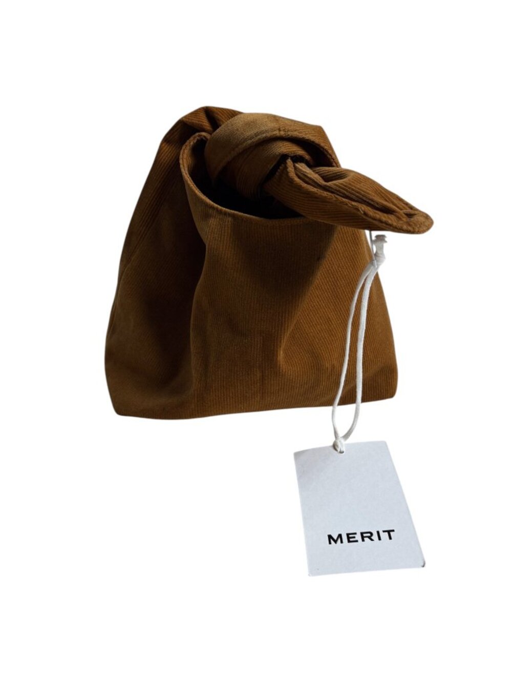 NWT Merit Beauty The Signature Bag (Brown)